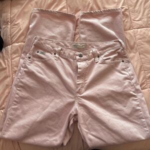 Lee Women's High Rise Jeans in Light Pink